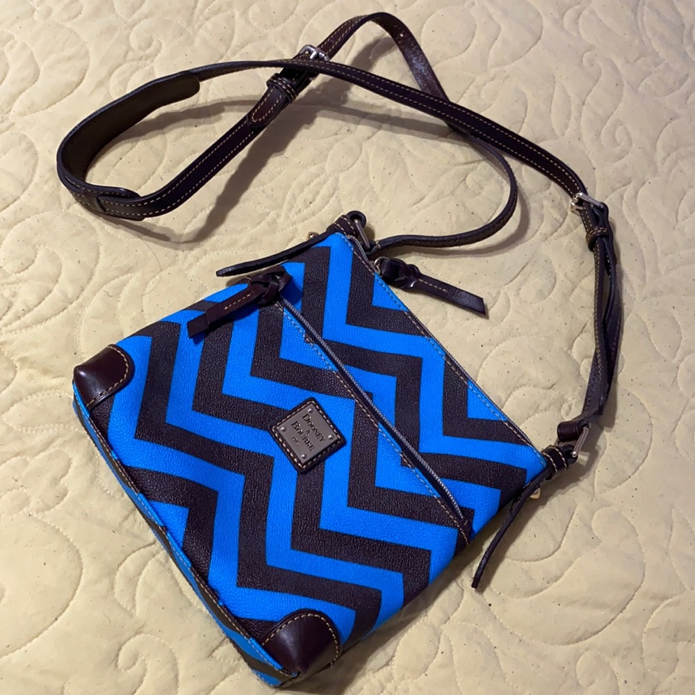 Dooney & Bourke Blue Black Cross Body Bag